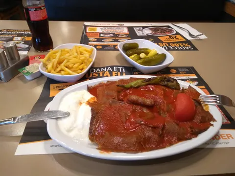 Iskender, one of my favorite foods (beware, loads of butter in there)