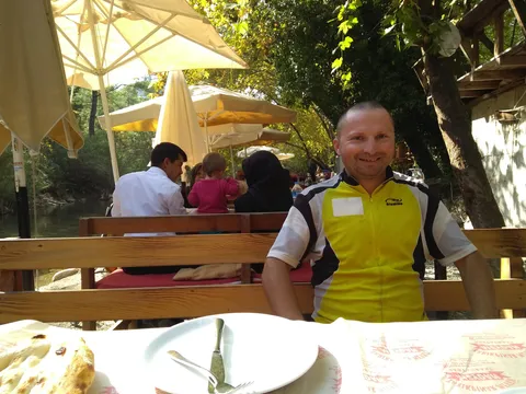 Rest stop with Claudiu