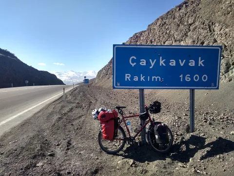 I think this was my second highest climb so far