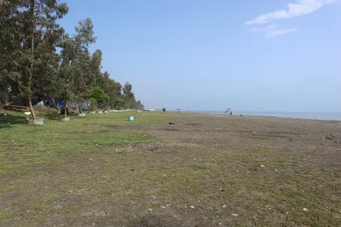 "The beach"