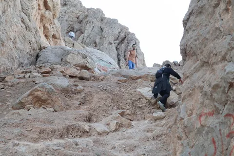 Hiking or climbing?
