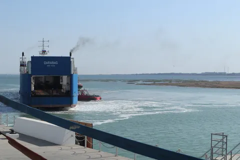 Another ship docking