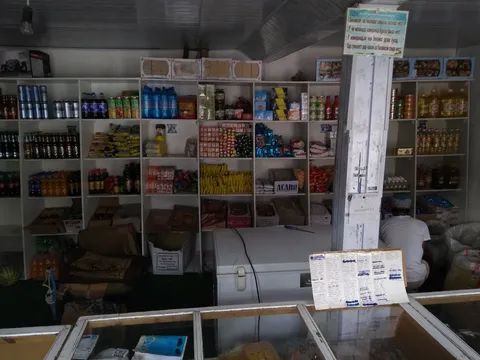 Typical small shop along the road