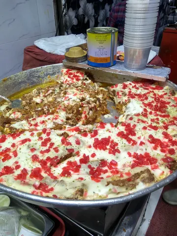 One of my fav desserts: Shahi Tukda, some kind of soaked toast with cream on top