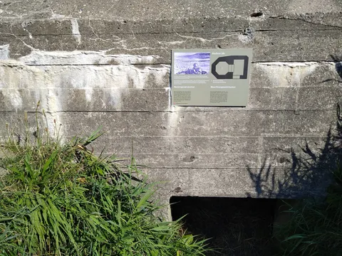 Outside view of one of the Hirtshals bunkers.
