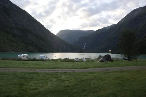 On a regular/paid camp site for once