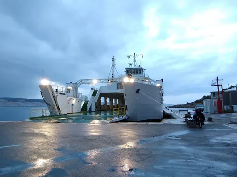 Another day, another ferry: heading to Pag