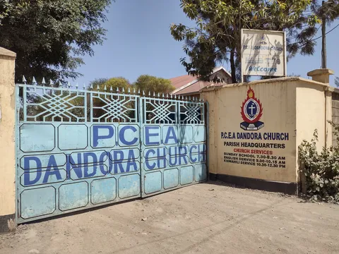 Gate to a church