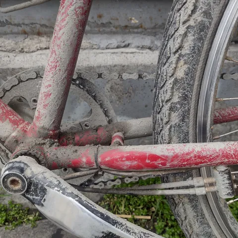 Bike needs a waash after the 50km ride from IST airport to Istanbul center